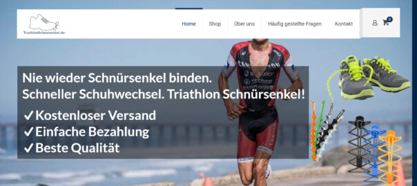 Triathlon Schnursenkel Nie wieder Schnursenkel binden. Schneller triathlonschnuersenkel.de 1