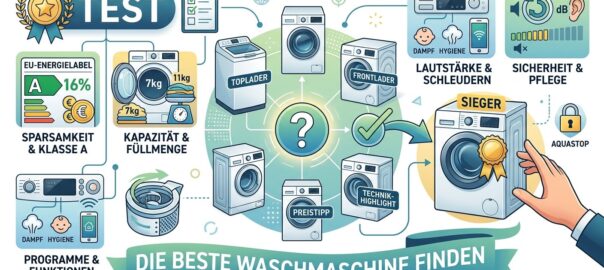 Die beste Waschmaschine finden
