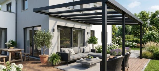 Moderne Terrassenuberdachung Materialien und Inspiration