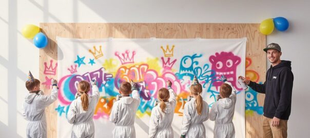 Graffiti Kindergeburtstag
